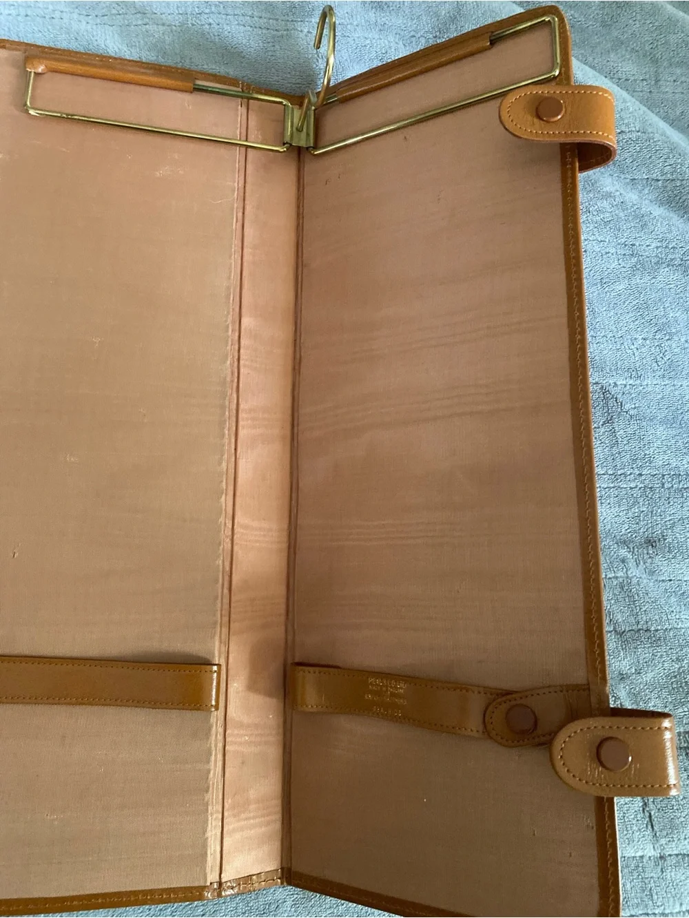 Leather Travel Organizer - Mens ties